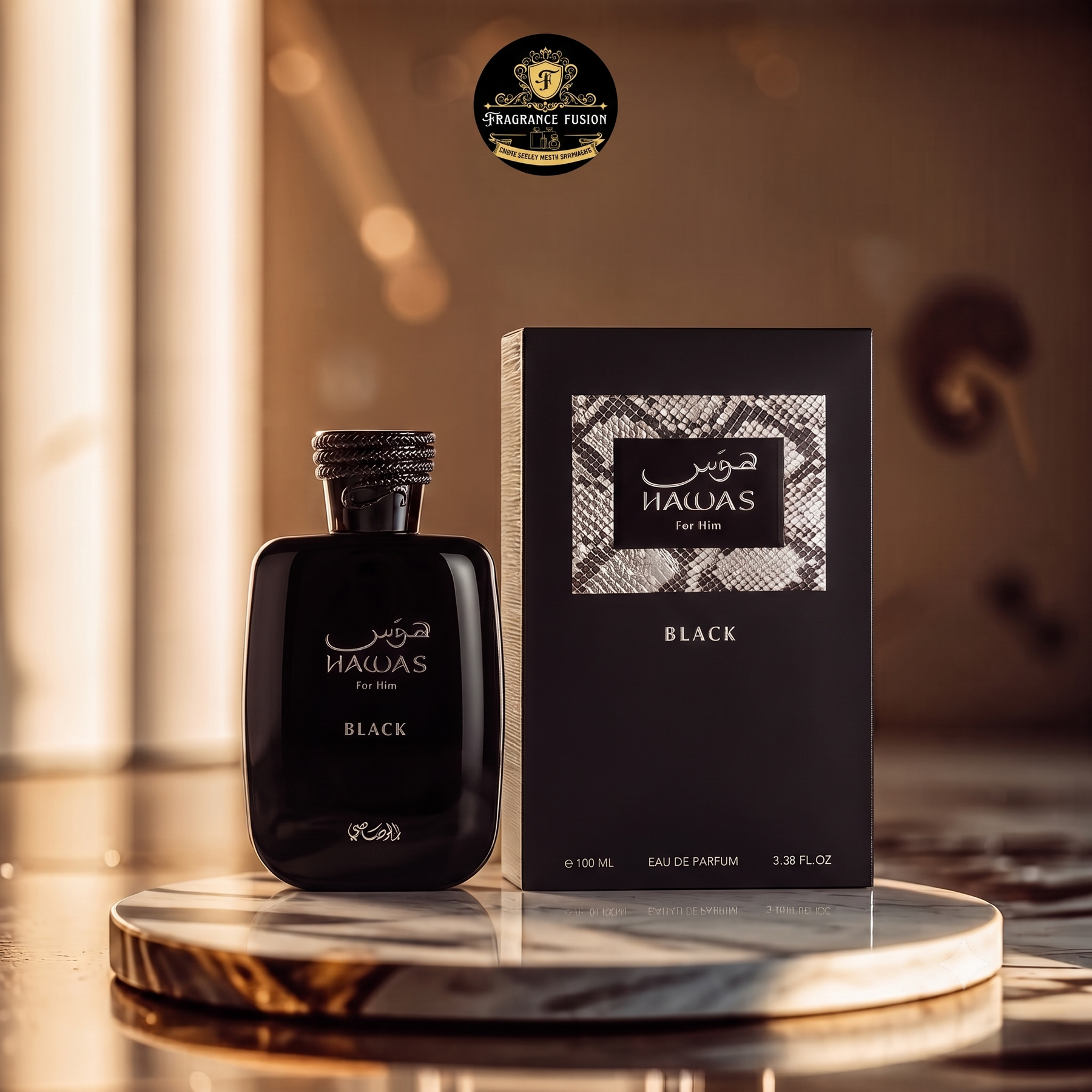 Rasasi Hawas Black | Best Perfume for Men | Fragrance Fusion